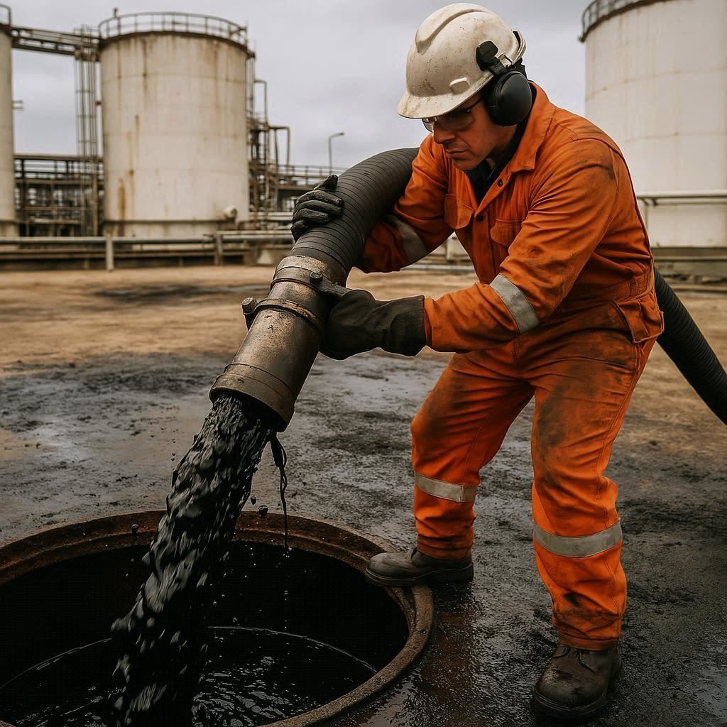 Откачка нефтепродуктов в Сясьстрое